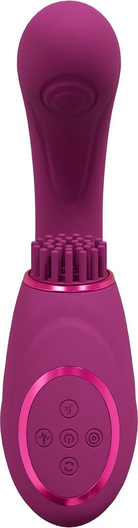 VIVE GEN - urządzenie intymne G-Spot 3-silnikowe, pulsacja i włosie