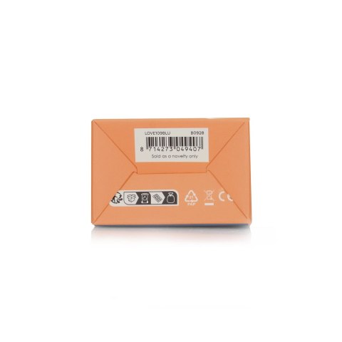 Loveline Blue Horizon - wibrator podrożny z komorą na lubrykant 13 ml