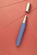Loveline Blue Horizon - wibrator podrożny z komorą na lubrykant 13 ml