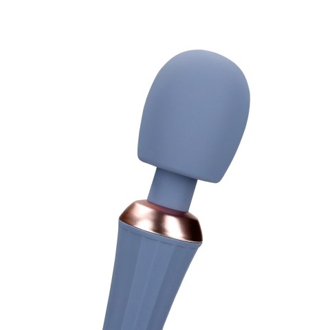 Loveline Blue Nova - zaawansowany wibrator z ruchomą rączką, niebieski