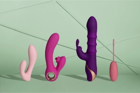 Loveline Exuberant Pink - Wibrator z funkcją podgrzewania i ruchomym językiem