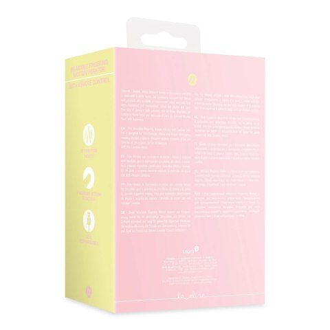 Loveline Fingering Motion Cherry Chiffon - masażer zdalny do punktu G i łechtaczki