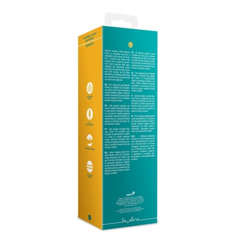 Loveline Motylek Peacock Blue - wielofunkcyjny wibrator punktu G