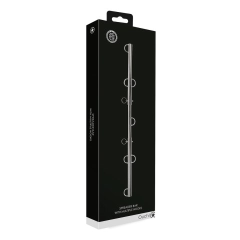 Ouch! by Shots drążek rozporowy regulowany z wieloma hakami, stalowy