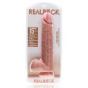 RealRock Model XL anatomiczny z przyssawką 38 cm naturalny
