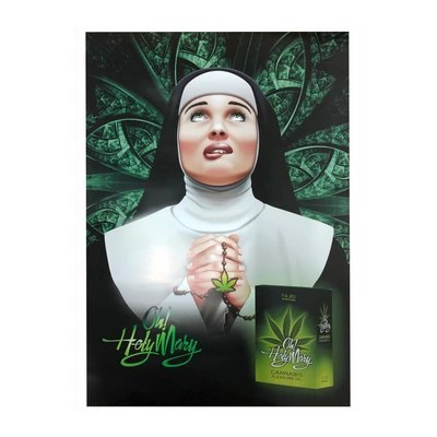 DIVINE OIL Oh! Holy Mary - Plakat reklamowy produktu 42x60 cm