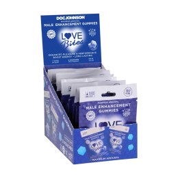 Doc Johnson Love Bites Żelki dla mężczyzn 12 sztuk 9g wsparcie witalności