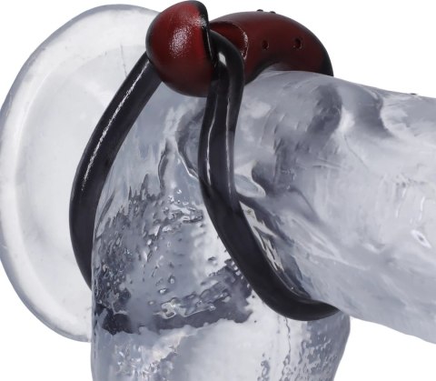 Doc Johnson Performance - pierścień anatomiczny regulowany FPR, czarny