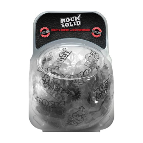 Doc Johnson zestaw 50 elastycznych pierścieni silikonowych czarnych