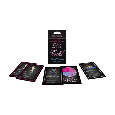 Kheper Games Let's Play Cards - Zestaw 48 kart z zadaniami i instrukcjami