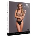 Le Desir Body V-Shape siateczkowe czarne XS-XL uniwersalne