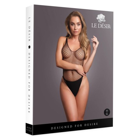 Le Desir Body V-Shape siateczkowe czarne XS-XL uniwersalne