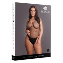Le Desir Body V-Shape z siateczki XL-4XL czarne