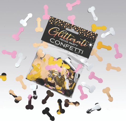 Little Genie Glitterati Konfetti dekoracyjne metaliczne, mix kolorow