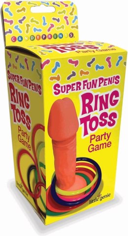 Little Genie Gra Imprezowa Dzwonek Rzut Pierścieniem na Stojak