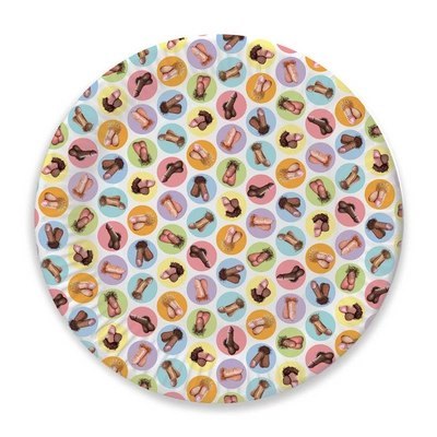 Little Genie Party Plates 7'' - Zestaw 8 papierowych talerzy imprezowych