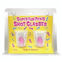 Little Genie Zestaw 2 Kieliszkow do Shotow Imprezowych Party Fun