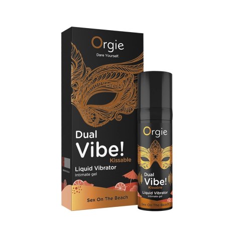 Orgie Dual Vibe! żel o smaku koktajlu Sex On The Beach 15 ml