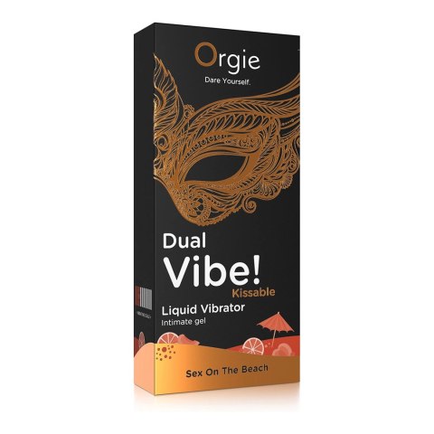Orgie Dual Vibe! żel o smaku koktajlu Sex On The Beach 15 ml