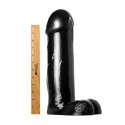 XR Brands Titan Black model 14,5 cm czarny - anatomiczna forma PVC