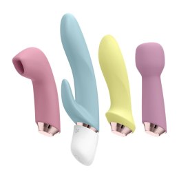 Satisfyer Marvelous Four - zestaw multifunkcyjny 4w1 z wymiennymi głowicami