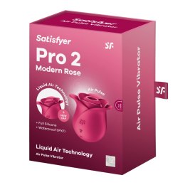 Satisfyer Pro 2 Modern Blossom - pulsacyjny model roża, 11 trybow