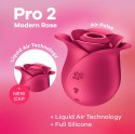 Satisfyer Pro 2 Modern Blossom - pulsacyjny model roża, 11 trybow