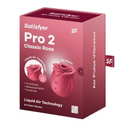 Satisfyer Pro 2 Modern Blossom - urządzenie pulsacyjne w formie roży, 11 trybow