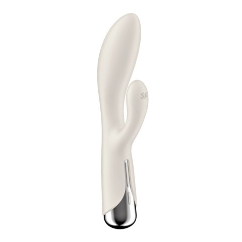 Satisfyer Spinning Rabbit 1 - Wibrator podwojny z obracaną końcowką