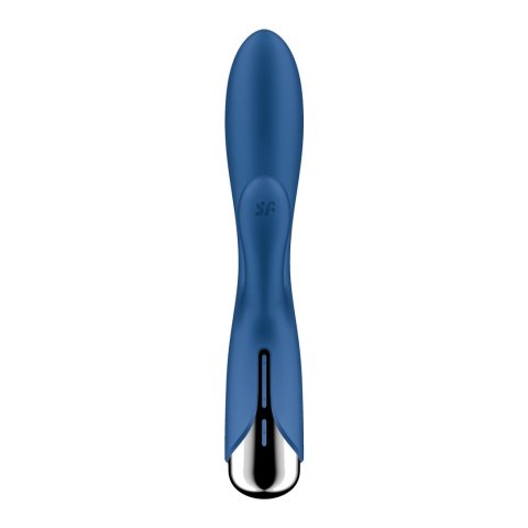 Satisfyer Spinning Rabbit 1 - podwojny model z obracaną głowką, fioletowy