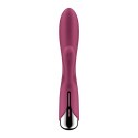 Satisfyer Spinning Rabbit 1 - podwojny model z rotacyjną głowką, rożowy