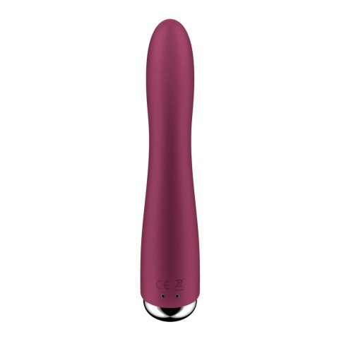 Satisfyer Vibe 1 Zakrzywiony model z obrotową głowką, silikonowy