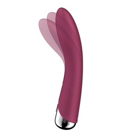 Satisfyer Vibe 1 Zakrzywiony model z obrotową głowką, silikonowy