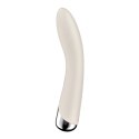 Satisfyer Vibe 1 - zakrzywiony model z obrotową głowką, silikonowy