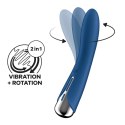 Satisfyer Vibe 1 - zakrzywiony model z obrotową głowką, silikonowy