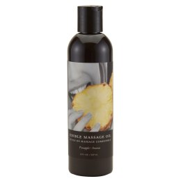 Earthly Body Olejek do Masażu Ananasowy 237 ml - Naturalna Formuła Spa
