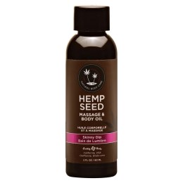 Earthly Body Olejek do masażu 236 ml - naturalna mieszanka odżywcza