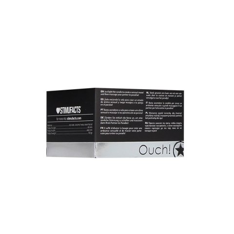 Ouch! by Shots Świeca do masażu o zapachu wanilii 80g