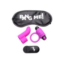 XR Brands 4-częściowy zestaw dla par z pilotem i ładowaniem USB