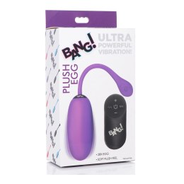 XR Brands BANG Toy Pluszowe Jajko 28 Trybow Pilot USB Silikon