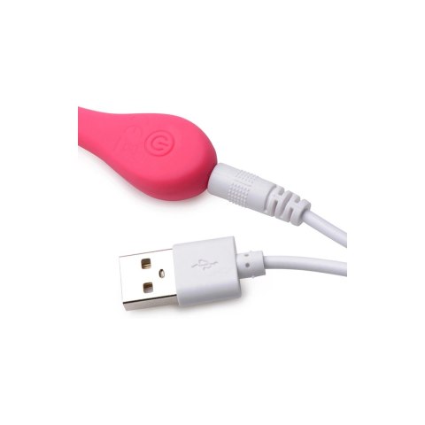 XR Brands BANG Toy Pluszowe Jajko z Pilotem 28 Trybow Silikon Wodoodporne