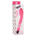 XR Brands Curved G-Spot - model z 10 trybami wibracji, fioletowy