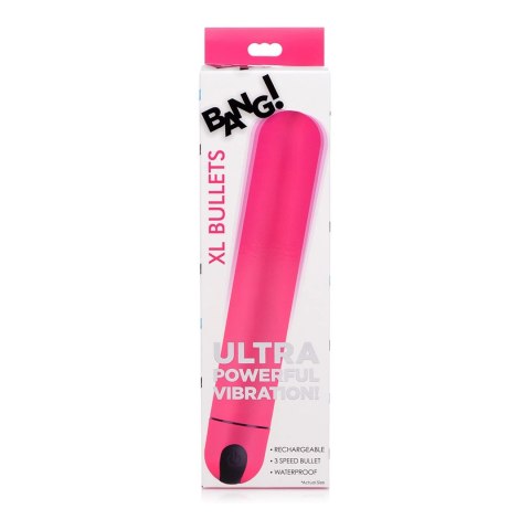 XR Brands XL Bullet Vibrator - duży, wodoodporny model ładowalny