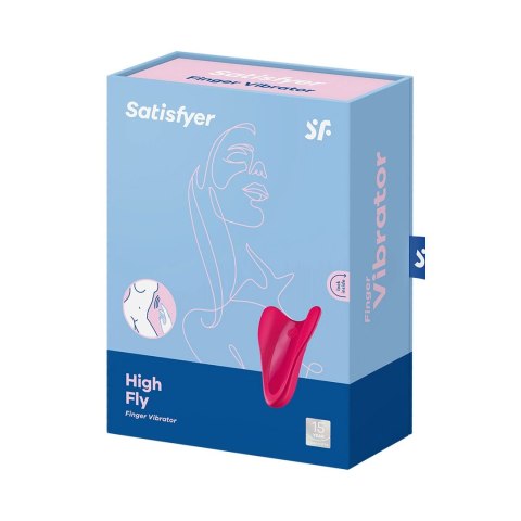 Satisfyer High Fly - Kompaktowa Maszyna Intymna na Palec, Żołta