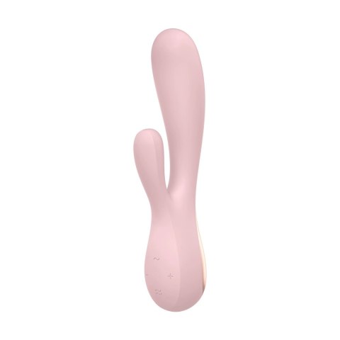 Satisfyer Mono Flex 2 - silikonowy model dwusilnikowy z aplikacją