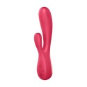 Satisfyer Mono Flex 2 - silikonowy model podwojny z obsługą aplikacji