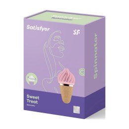 Satisfyer Sweet Treat - stymulator ładowalny z silikonową powierzchnią