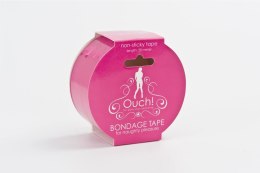 Ouch! Taśma do restrykcji nieklejąca 20 m czarna