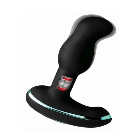 XR Brands Master Series model z rotacyjnymi kulkami, silikon czarny