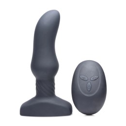 XR Brands Rimmer Slim M pilot bezprzewodowy zakrzywiony korek silikonowy